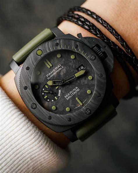 panerai carbotech scratch|panerai carbotech marina militare.